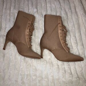 Charles David Piranha Lace-Up Bootie